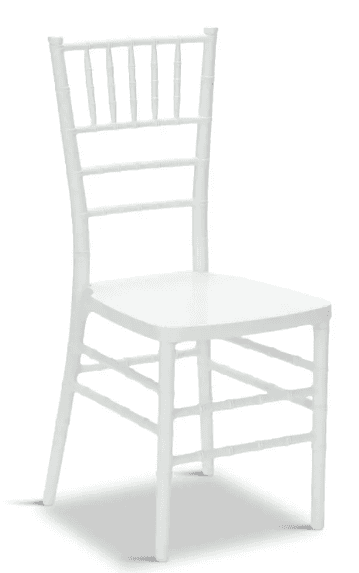 White Bamboo Chairs