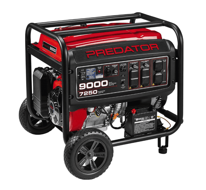 9000 Watt Gas Powered Portable Generator