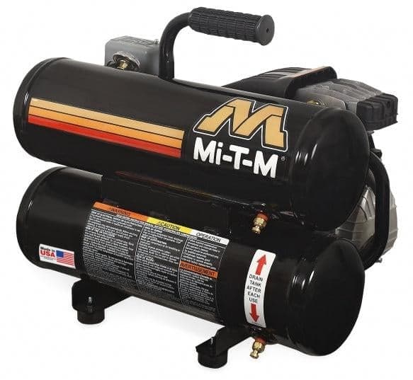 Air Compressor, 3-5 CFM, 120V Electric Powered